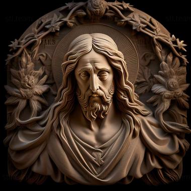 3D model jesus (STL)